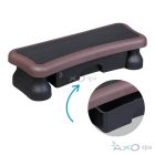 Vitalspa UV álló műanyag lépcső rekesszel RED BROWN