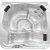 Vitalspa Haiti Eco 3-4 személyes jakuzzi